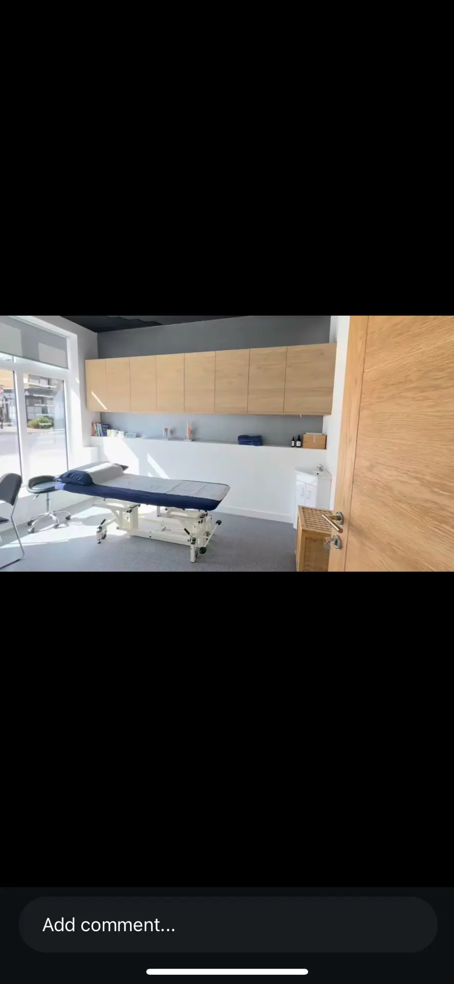 Quiet architectural detail inside the clinic