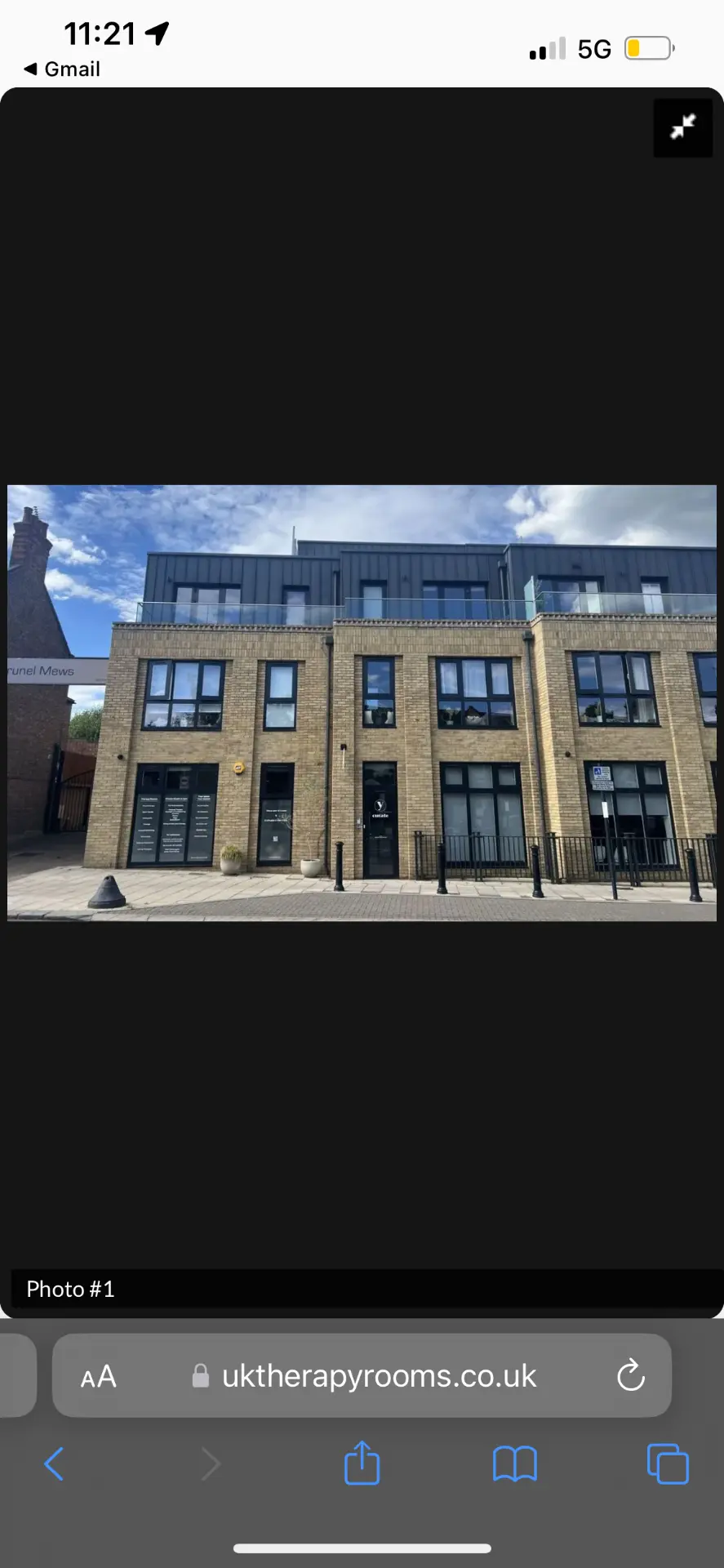 Exterior of Brunel Mews, the Queen’s Park home of The Pelvic Osteo